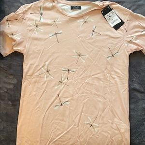 Zara Dragonfly graphic T (NEW/TAG)